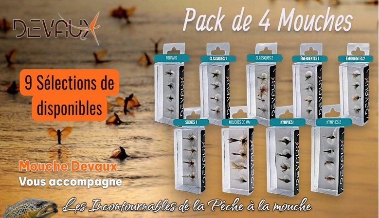 Packs Mouches Devaux